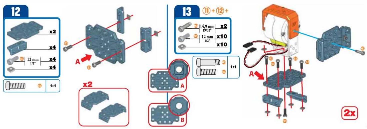 Spin Master Meccanoid G15KS - CONSTRUCTION TIPS - 32