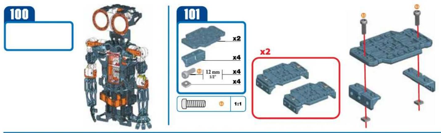 Spin Master Meccanoid G15KS - CONSTRUCTION TIPS - 158