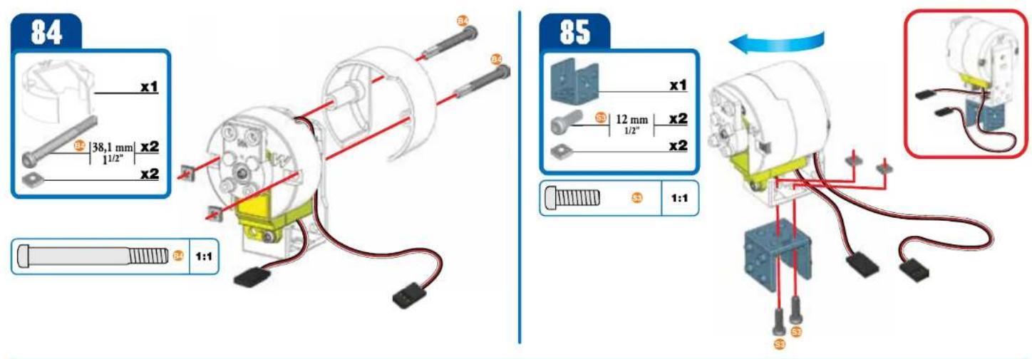 Spin Master Meccanoid G15KS - CONSTRUCTION TIPS - 140