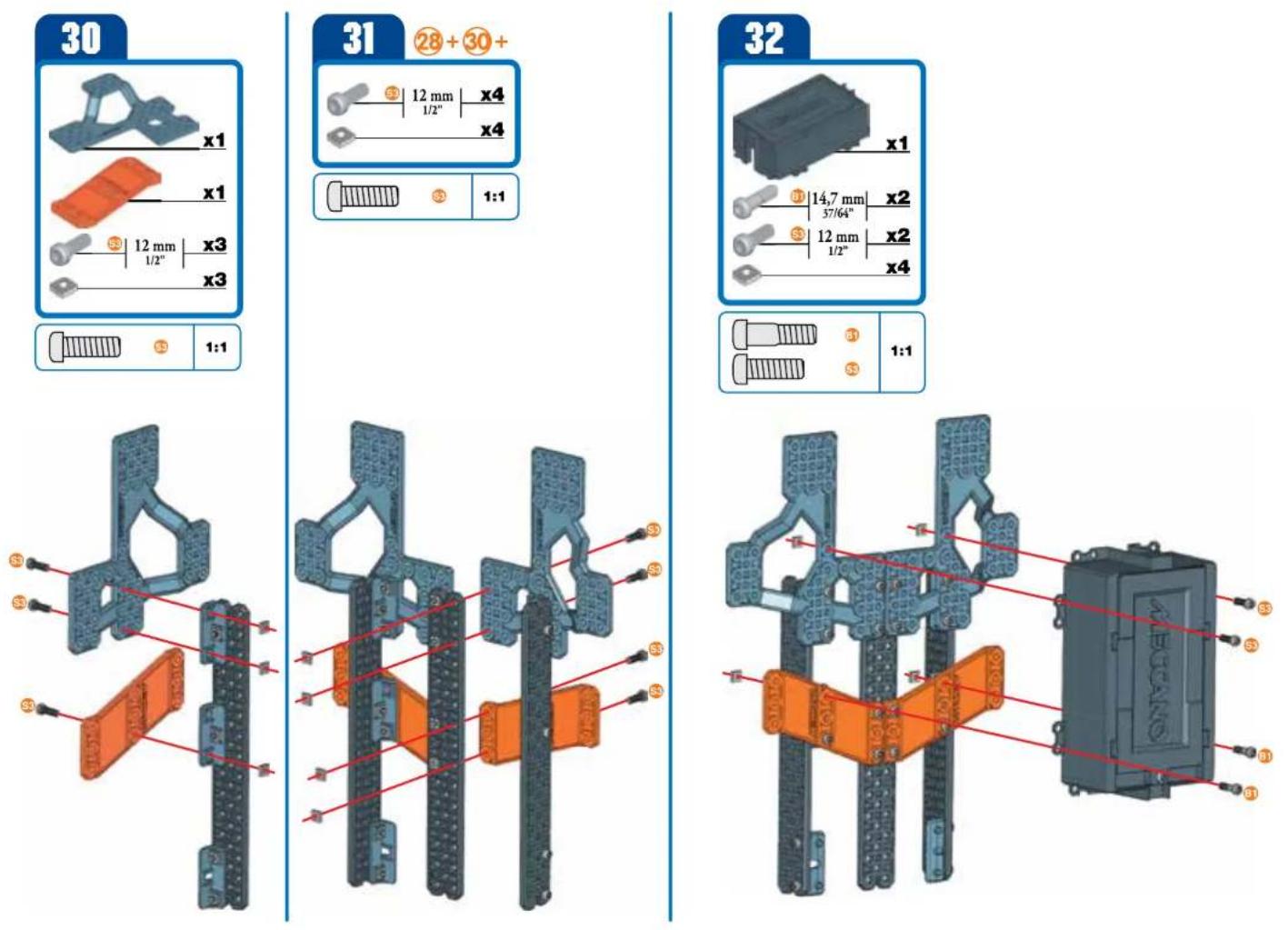 Spin Master Meccanoid G15KS - CONSTRUCTION TIPS - 73