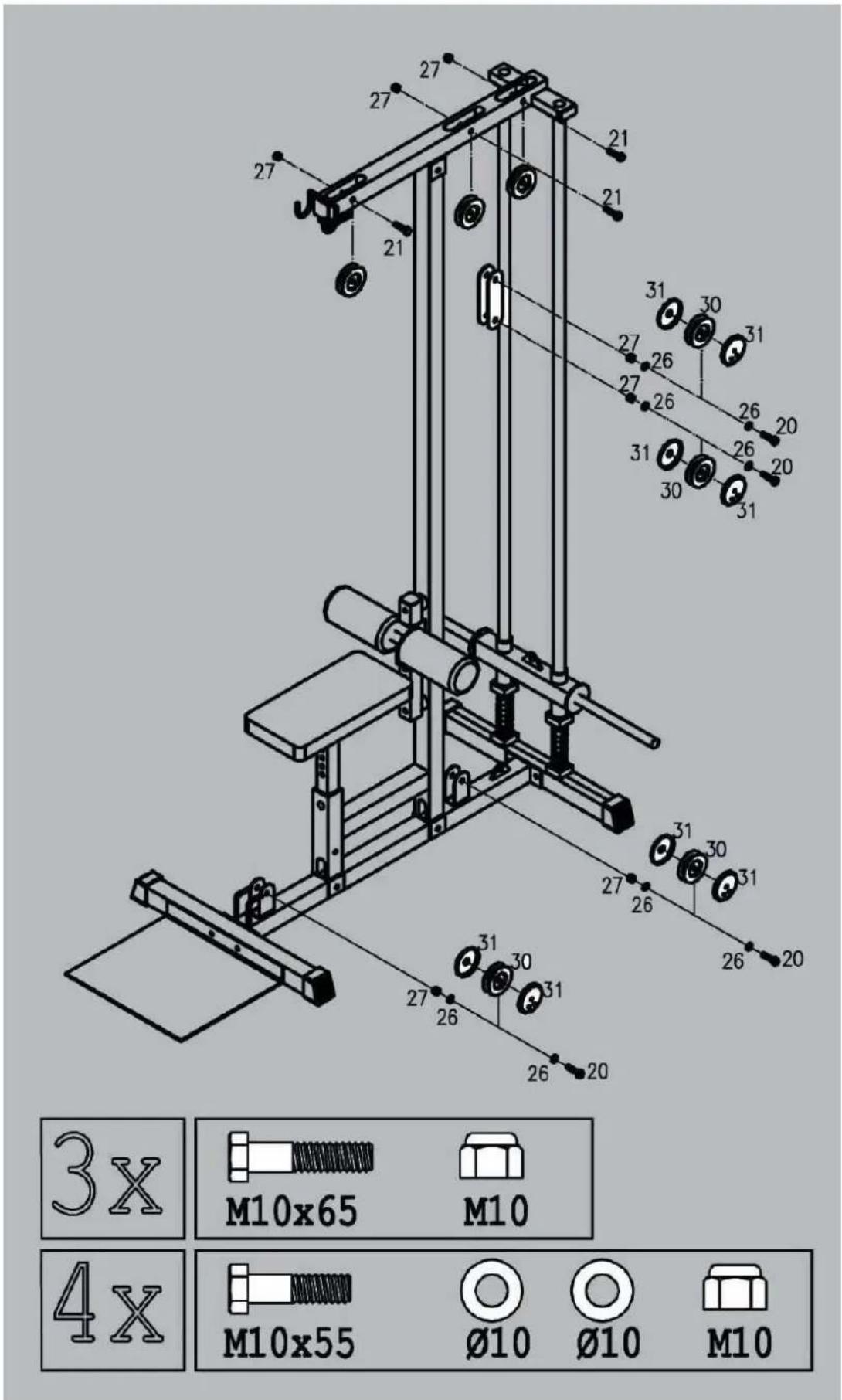 Finnlo MultiLatTower - Contenu de I'emballage - 11