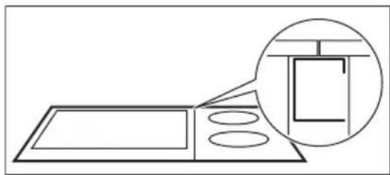 AEG HC452600EB - The worktop cut out - 2