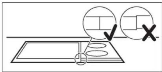 AEG HC452600EB - De opening in het werkblad - 4