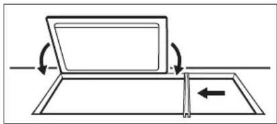 AEG HC452600EB - Arbeitsplattenausschnitt - 1