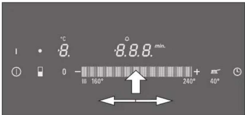SIEMENS ET475MY11E - Setting the temperature - 1