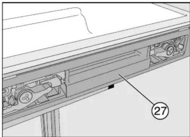 MIELE FN 22263 WS - Changement de la butée de porte - 2