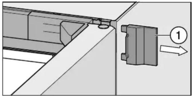 MIELE FN 22263 WS - Retirer les caches supérieurs - 1