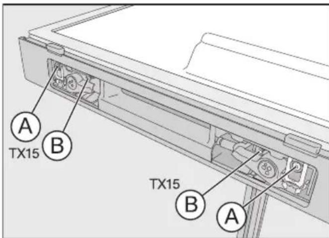 MIELE FN 22263 WS - Mise en place du dispositif d'ouverture assistée de la porte - 3