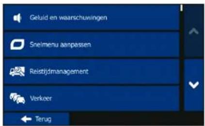 BLAUPUNKT TravelPilot 73 CE LMU - Het menu Installingen - 1