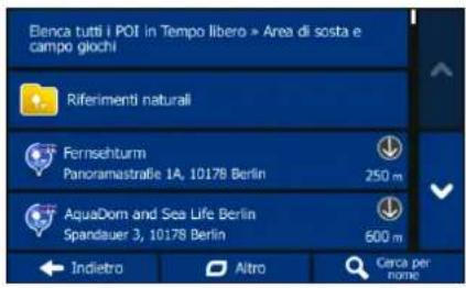 BLAUPUNKT TravelPilot 73 CE LMU - Esempio di navigazione verso un POI - 2