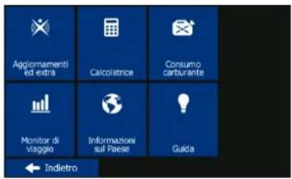 BLAUPUNKT TravelPilot 73 CE LMU - Menu Altro - 1