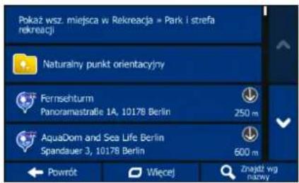 BLAUPUNKT TravelPilot 73 CE LMU - Przykladowa nawigacja do.), publicnej - 2