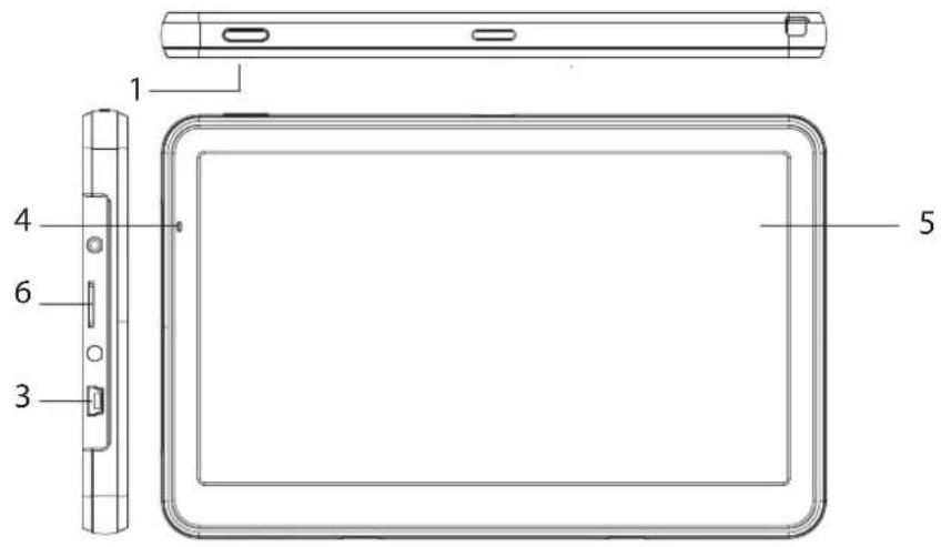BLAUPUNKT TravelPilot 73 CE LMU - Onderdelen - 1