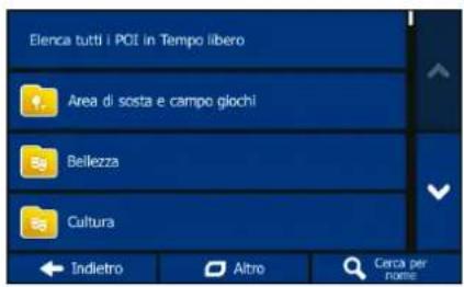 BLAUPUNKT TravelPilot 73 CE LMU - Esempio di navigazione verso un POI - 1