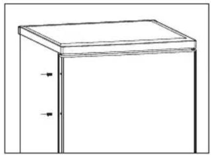 HISENSE GS 81 A+++ - Instalacion de la manija de la puerta - 1