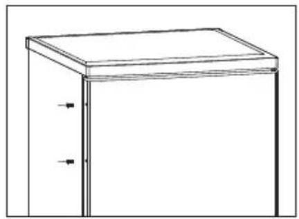 HISENSE GS 81 A+++ - Installation der Tügriffe - 1