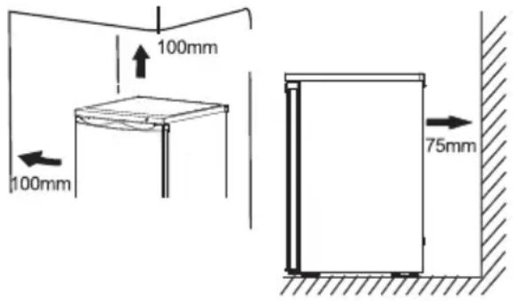 HISENSE GS 81 A+++ - Installation und Positionierung - 1