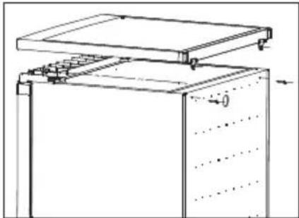 HISENSE GS 81 A+++ - Inversión de la puerta - 1