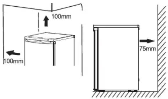 HISENSE GS 81 A+++ - Posizionamento - 1