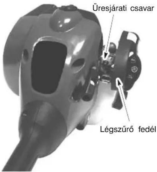 MCCULLOCH GB 320 - A PORLASZTO BEALLITASA - 1