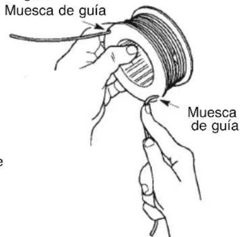 MCCULLOCH GB 320 - REEMPLAZO DE LA LINEA - 4
