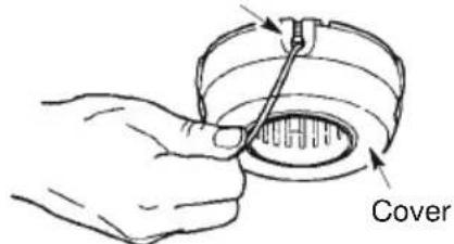 MCCULLOCH GB 320 - REPLACING THE LINE - 10