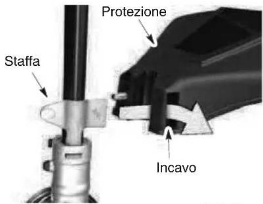 MCCULLOCH GB 320 - FISSAGGIO DELLA PROTEZIONE - 2