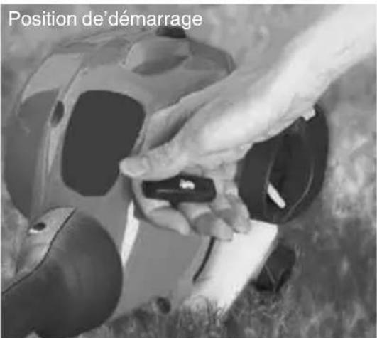 MCCULLOCH GB 320 - DÉMARRAGE DU MOTEUR A FROID (ou démarrage après ravitationnement) - 1