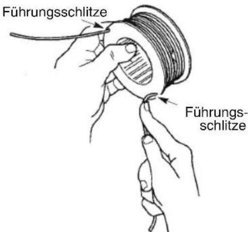 MCCULLOCH GB 320 - AUSWECHSELN DES SCHNEID-- FADENS - 4