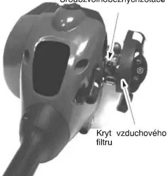 MCCULLOCH GB 320 - Nastavení volnoběhu - 1