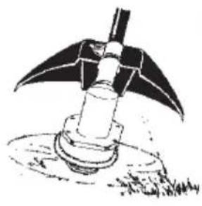 MCCULLOCH B428 PS - USING THE TRIMMER HEAD - 1