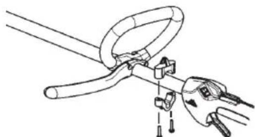 MCCULLOCH B428 PS - ATTACHING THE HARNES CLAMP - 1