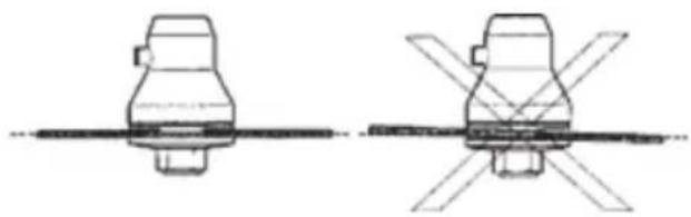 MCCULLOCH B428 PS - ATTACHING THE GRASS BLADE - 2