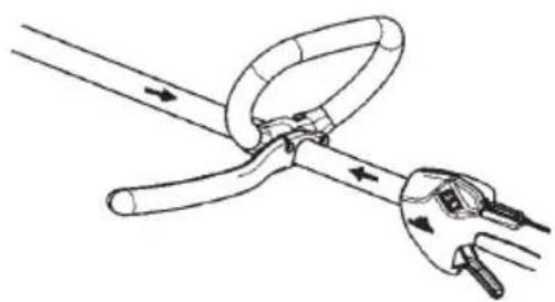 MCCULLOCH B428 PS - ATTACHING THE J-BAR HANDLE - 2
