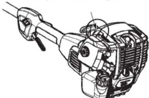 MCCULLOCH B428 PS - To adjust idle speed: - 1