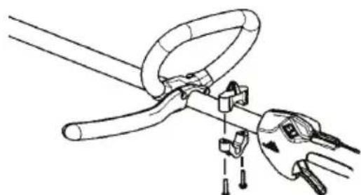 MCCULLOCH B428 PS - FIXATION DU COLLIER DESERRAGE DU HARNAIS - 1