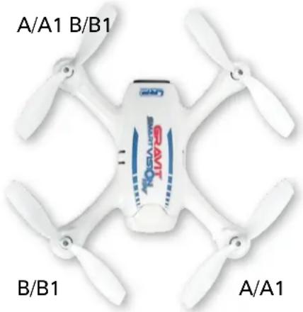 LRP Gravit Smart Vision FPV - PIÈCES DE RECHANGE ET CHANGEMENT DE L'HÉLICE - 1