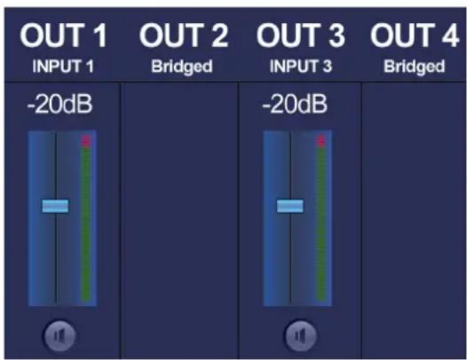 Audac SMA350 - Output setup >> Clear presets (Effacer les préréglages) - 1