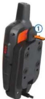 GARMIN inReach SE+ - Retrait de l'appareil du support - 1