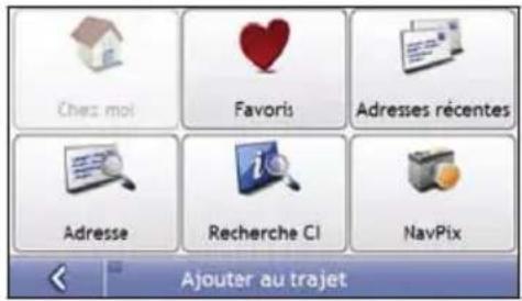 MIO Moov 150 - Ouvrez l'écran Trajet à étapes multiples - 2