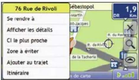MIO Moov 150 - Comment ignorer une étape au cours d'un trajet à étapes multiples ? - 1