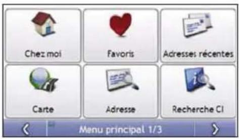 MIO Moov 150 - Écran Menu principal - 1