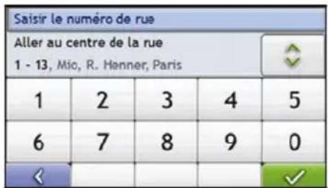 MIO Moov 150 - Cherchez le nom et le numéro de rue - 2