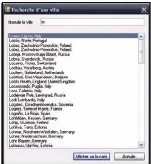 MIO Moov 150 - Comment savoir quelle carte routière contient une ville particulière ? - 1