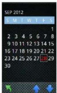 HOLUX FunTrek 132 - Calendrier - 1