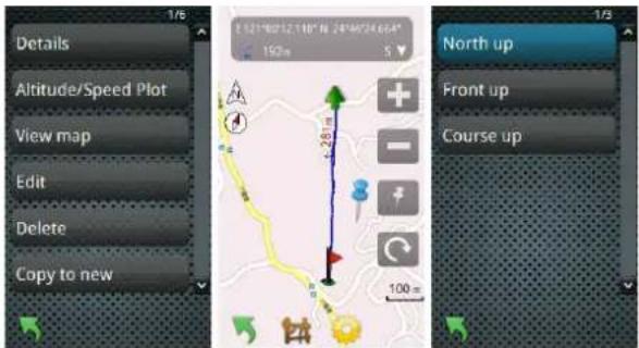 HOLUX FunTrek 132 - Afficher un chemin - 1