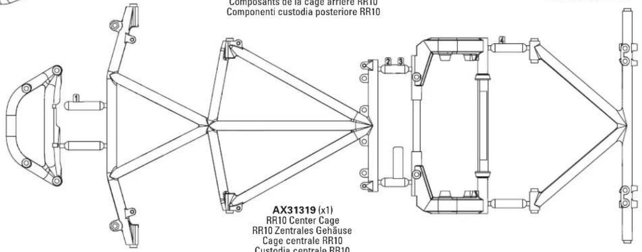 Axial RR10 Bomber - CONNECTION (BINDING) - 22