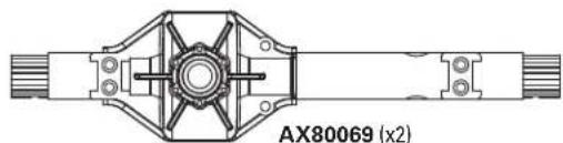 Axial RR10 Bomber - CONNECTION (BINDING) - 10