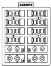Axial RR10 Bomber - PARTS REFERENCE // TEILEREFERENZ // REFERENCES DES PIECES // RIFERIMENTO COMPONENTI - 1