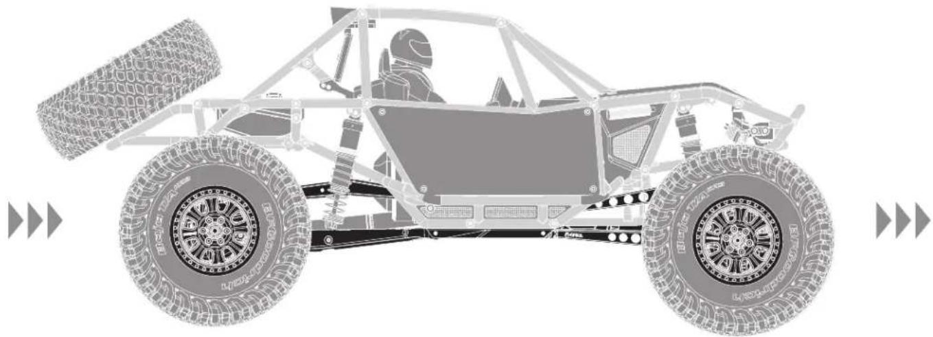 Axial RR10 Bomber - CONNECTION (BINDING) - 1